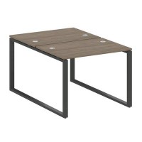 Metal System Style БО.РАС-СП-2.1 (Вяз благородный/антрацит) Рабочая станция на О-образном м/к