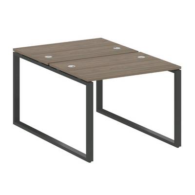 Metal System Style БО.РАС-СП-2.1 (Вяз благородный/антрацит) Рабочая станция на О-образном м/к