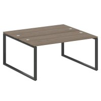 Metal System Style БО.РАС-СП-2.4 (Вяз благородный/антрацит) Рабочая станция на О-образном м/к