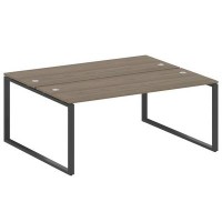 Metal System Style БО.РАС-СП-2.5 (Вяз благородный/антрацит) Рабочая станция на О-образном м/к