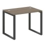 Metal System Style БО.СП-1 (Вяз благородный/антрацит) Стол письменный на О-образном м/к