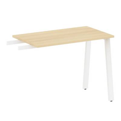 Metal System Style БА.ПР-3 (Акация лорка/белый) Приставной элемент на А-образном м/к (используется в качестве брифинга или боковой приставки)