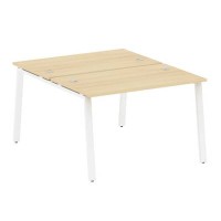 Metal System Style БА.РАС-СП-2.2 (Акация лорка/белый) Рабочая станция на А-образном м/к