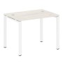 Metal System Style БП.СП-1 (Дуб Наварра/белый) Стол письменный на П-образном м/к