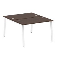 Metal System Style БА.РАС-СП-2.2 (Венге цаво/белый) Рабочая станция на А-образном м/к