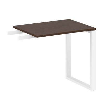 Metal System Style БО.ПР-2 (Венге цаво/белый) Приставной элемент на О-образном м/к (используется в качестве брифинга или боковой приставки)