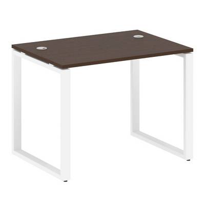 Metal System Style БО.СП-1 (Венге цаво/белый) Стол письменный на О-образном м/к