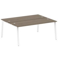 Metal System Style БА.РАС-СП-2.5 (Вяз благородный/белый) Рабочая станция на А-образном м/к