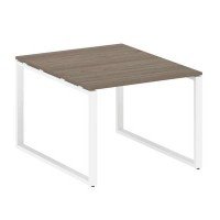 Metal System Style БО.ПРГ-1.1 (Вяз благородный/белый) Переговорный стол (1 столешница) на О-образном м/к