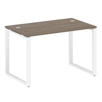 Metal System Style БО.СП-2 (Вяз благородный/белый) Стол письменный на О-образном м/к