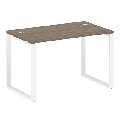 Metal System Style БО.СП-2 (Вяз благородный/белый) Стол письменный на О-образном м/к