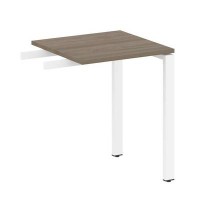 Metal System Style БП.ПР-1 (Вяз благородный/белый) Приставной элемент на П-образном м/к (используется в качестве брифинга или боковой приставки)