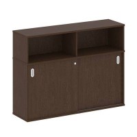 Metal System Style Б.ШК-2 (Венге цаво) Шкаф-купе приставной