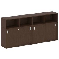 Metal System Style Б.ШК-4 (Венге цаво) Шкаф-купе приставной