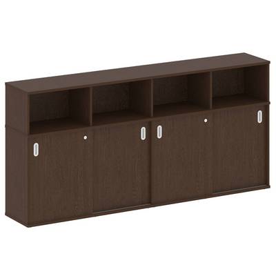 Metal System Style Б.ШК-4 (Венге цаво) Шкаф-купе приставной