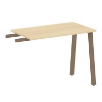 Metal System Style БА.ПР-3 (Акация лорка/мокко) Приставной элемент на А-образном м/к (используется в качестве брифинга или боковой приставки)