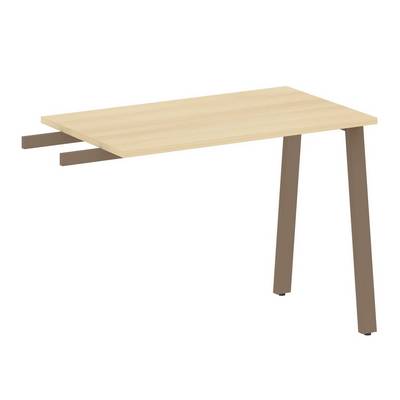 Metal System Style БА.ПР-3 (Акация лорка/мокко) Приставной элемент на А-образном м/к (используется в качестве брифинга или боковой приставки)