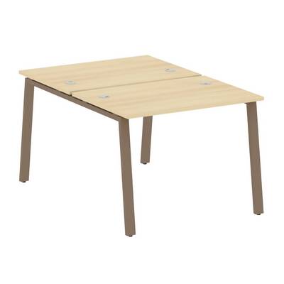 Metal System Style БА.РАС-СП-2.1 (Акация лорка/мокко) Рабочая станция на А-образном м/к