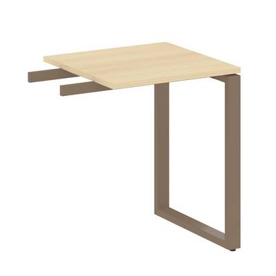 Metal System Style БО.ПР-1 (Акация лорка/мокко) Приставной элемент на О-образном м/к (используется в качестве брифинга или боковой приставки)