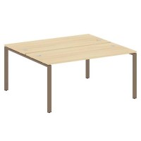 Metal System Style БП.РАС-СП-2.4 (Акация лорка/мокко) Рабочая станция на П-образном м/к