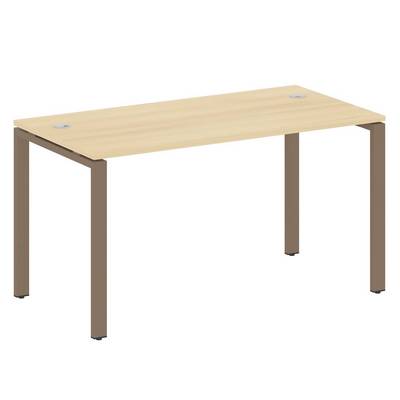 Metal System Style БП.СП-3 (Акация лорка/мокко) Стол письменный на П-образном м/к