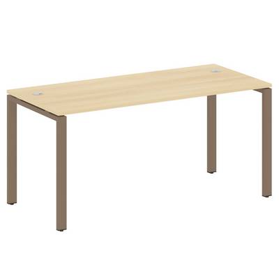 Metal System Style БП.СП-4 (Акация лорка/мокко) Стол письменный на П-образном м/к