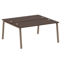 Metal System Style БА.РАС-СП-2.4 (Венге цаво/мокко) Рабочая станция на А-образном м/к