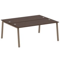 Metal System Style БА.РАС-СП-2.5 (Венге цаво/мокко) Рабочая станция на А-образном м/к