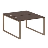 Metal System Style БО.РАС-СП-2.2 (Венге цаво/мокко) Рабочая станция на О-образном м/к
