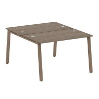 Metal System Style БА.РАС-СП-2.2 (Вяз благородный/мокко) Рабочая станция на А-образном м/к