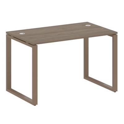 Metal System Style БО.СП-2 (Вяз благородный/мокко) Стол письменный на О-образном м/к