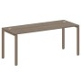 Metal System Style БП.СП-5 (Вяз благородный/мокко) Стол письменный на П-образном м/к