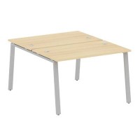 Metal System Style БА.РАС-СП-2.2 (Акация лорка/серый) Рабочая станция на А-образном м/к