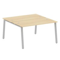 Metal System Style БА.РАС-СП-2.3 (Акация лорка/серый) Рабочая станция на А-образном м/к