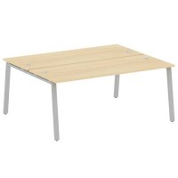 Metal System Style БА.РАС-СП-2.5 (Акация лорка/серый) Рабочая станция на А-образном м/к