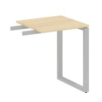 Metal System Style БО.ПР-1 (Акация лорка/серый) Приставной элемент на О-образном м/к (используется в качестве брифинга или боковой приставки)