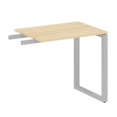 Metal System Style БО.ПР-2 (Акация лорка/серый) Приставной элемент на О-образном м/к (используется в качестве брифинга или боковой приставки)