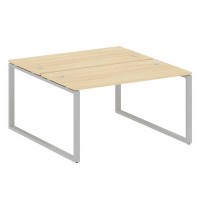 Metal System Style БО.РАС-СП-2.3 (Акация лорка/серый) Рабочая станция на О-образном м/к