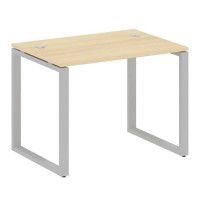 Metal System Style БО.СП-1 (Акация лорка/серый) Стол письменный на О-образном м/к