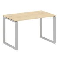 Metal System Style БО.СП-2 (Акация лорка/серый) Стол письменный на О-образном м/к