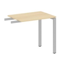 Metal System Style БП.ПР-2 (Акация лорка/серый) Приставной элемент на П-образном м/к (используется в качестве брифинга или боковой приставки)