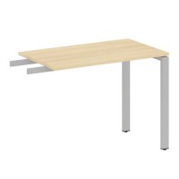 Metal System Style БП.ПР-3 (Акация лорка/серый) Приставной элемент на П-образном м/к (используется в качестве брифинга или боковой приставки)