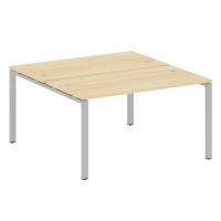 Metal System Style БП.РАС-СП-2.3 (Акация лорка/серый) Рабочая станция на П-образном м/к