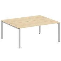 Metal System Style БП.РАС-СП-2.5 (Акация лорка/серый) Рабочая станция на П-образном м/к