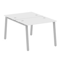 Metal System Style БА.РАС-СП-2.1 (Белый/серый) Рабочая станция на А-образном м/к