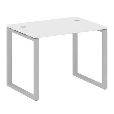 Metal System Style БО.СП-1 (Белый/серый) Стол письменный на О-образном м/к