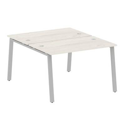 Metal System Style БА.РАС-СП-2.2 (Дуб Наварра/серый) Рабочая станция на А-образном м/к