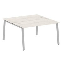 Metal System Style БА.РАС-СП-2.3 (Дуб Наварра/серый) Рабочая станция на А-образном м/к