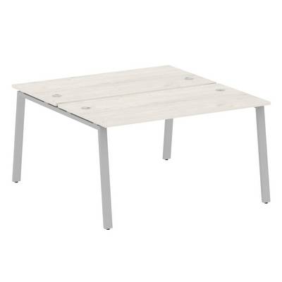 Metal System Style БА.РАС-СП-2.3 (Дуб Наварра/серый) Рабочая станция на А-образном м/к