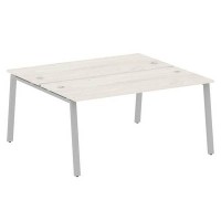 Metal System Style БА.РАС-СП-2.4 (Дуб Наварра/серый) Рабочая станция на А-образном м/к